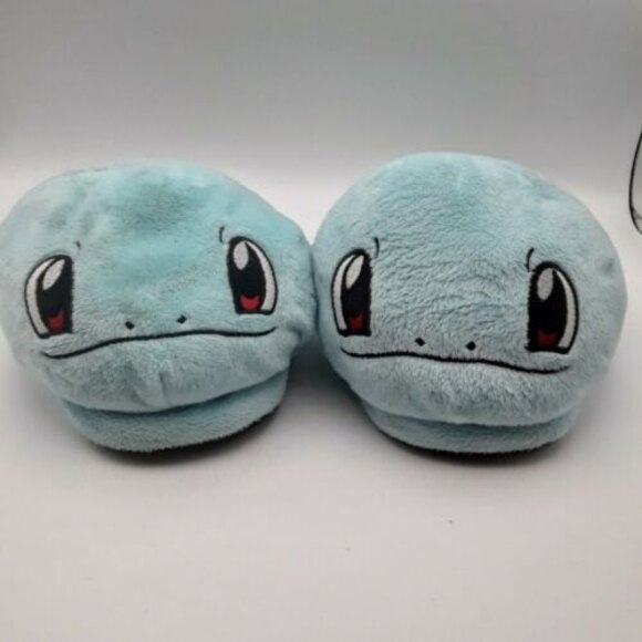 Pokémon Squirtle House Slippers Youth Medium Overstuffed/Cozy/Comfy - Picture 1 of 10